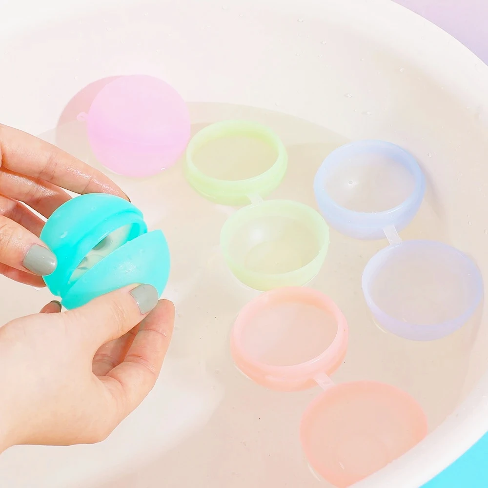 Reusable Water Balloons Toy Quick Fill Sealing Water Bomb for Summer Games Children's Adults Outdoor Activities Toys Gifts
