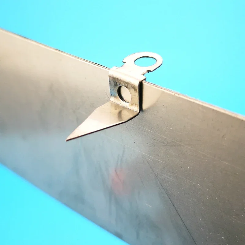 

JM01 Нержавеющая сталь, острый ножной тип, монтажный наконечник, установка, аксессуар для буквенного знака ушного канала, 1000 шт./упак.