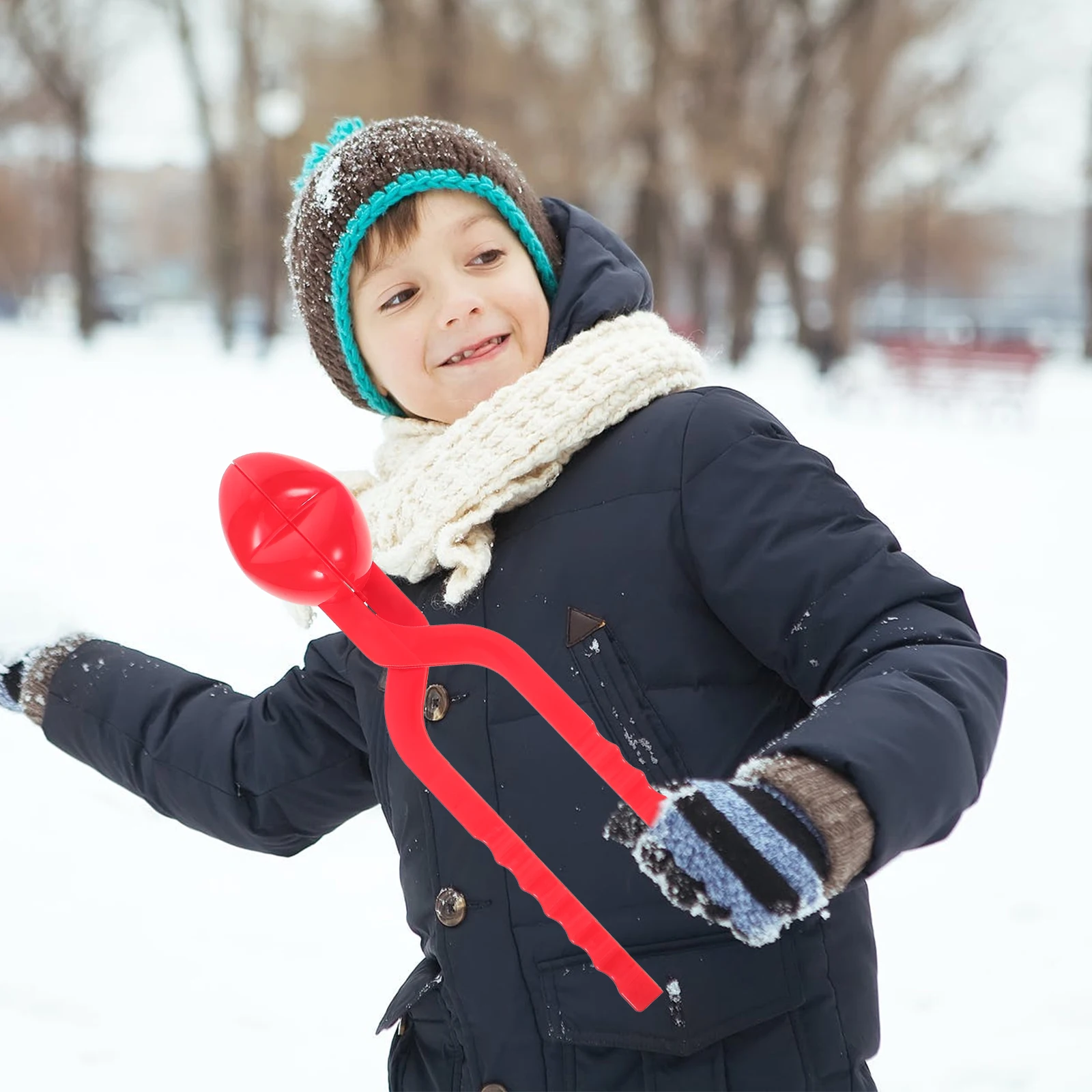 

2pcs Clip Tools Plastic Winter Outdoor Toys Children Snow Field Plaything Mold Beach Sand Toys