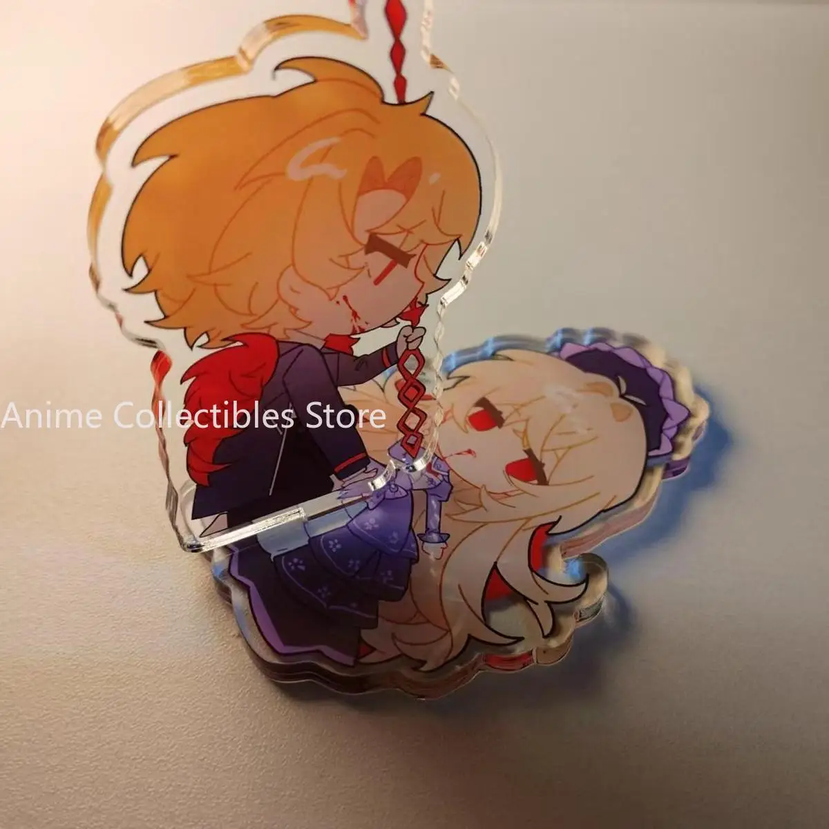 

Аниме Лимбус Компания ‌ Акриловая подставка, мультяшная модель, тарелка, украшение, стол, фигурка, дисплей, друзья, девушка, Рождественский подарок