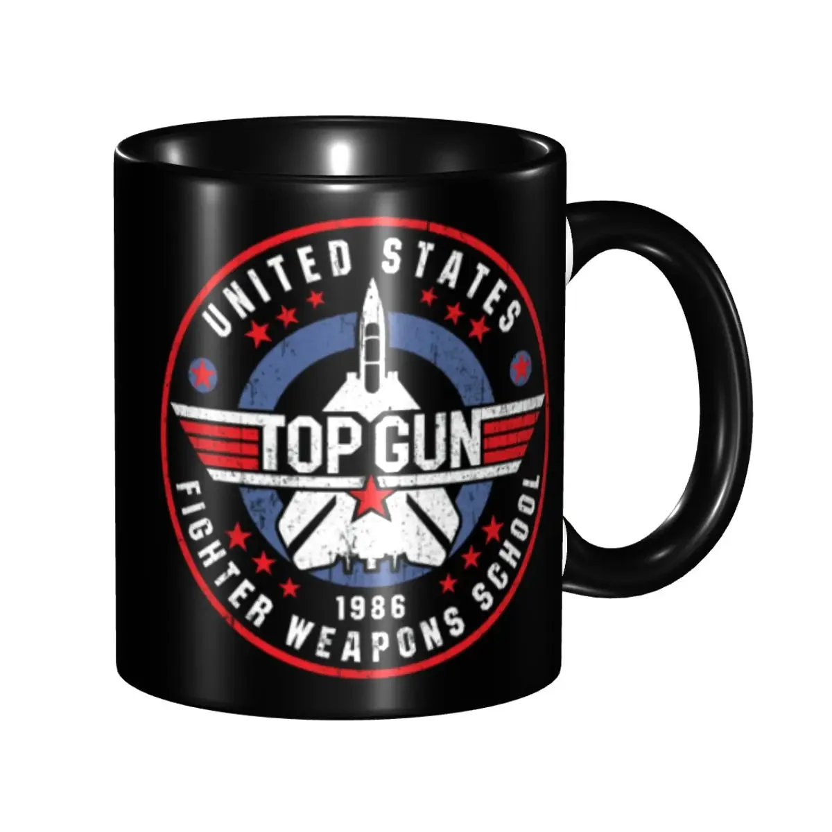 Top Gun Maverick Mug Custom Fighter Weapons Worn Coffee Ceramic Mug Creative Present