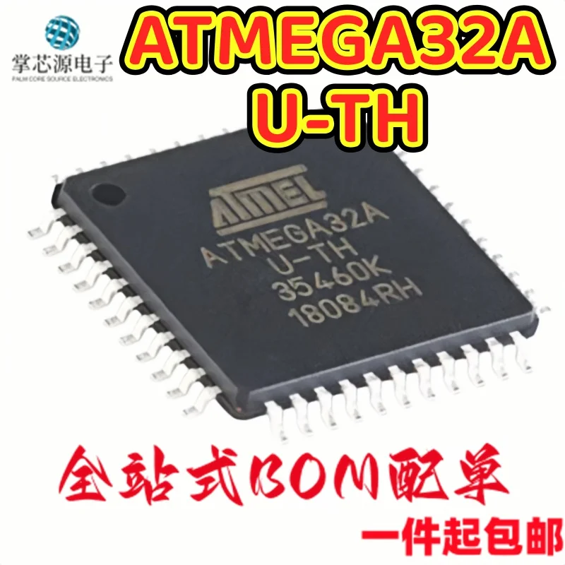 Nuevo microcontrolador original ATMEGA32A-AU/U-TH de 8 bits AVR 32K Flash TQFP-44