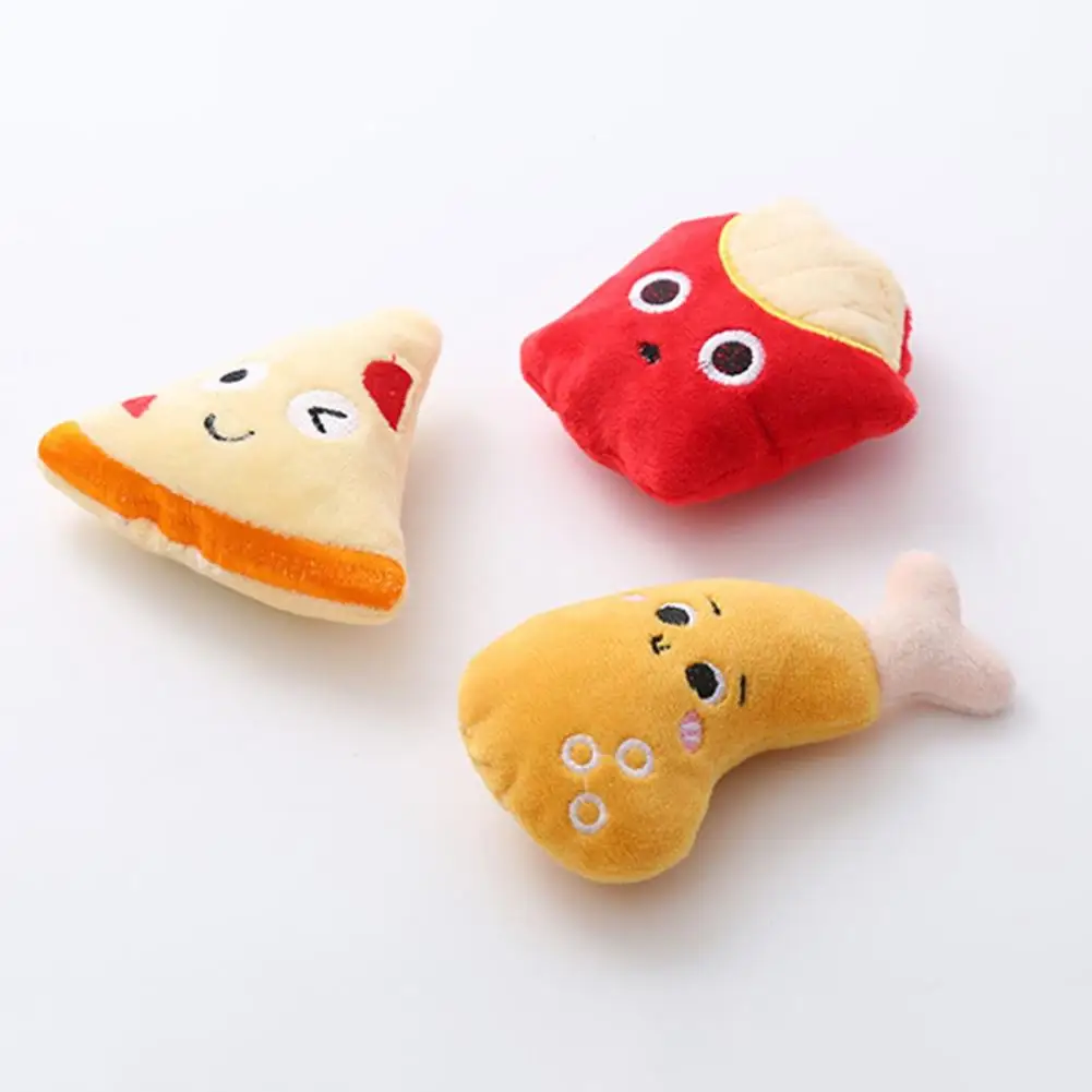 Kitten Toy Plush Cat Toy Adorable Cat Plush Toy Soft Wear-resistant Teeth-cleaning Fun