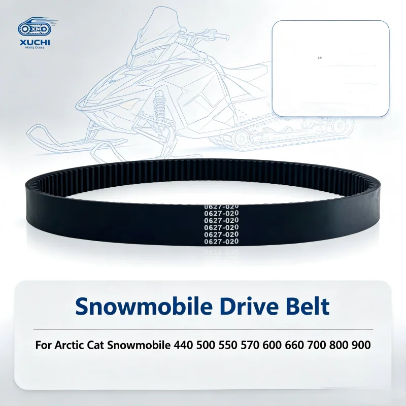 Compatible 0627‑020 Drive Belt Replacement For Arctic Cat Snowmobile 440 500 550 570 600 660 700 800 900 Snow Machine Parts