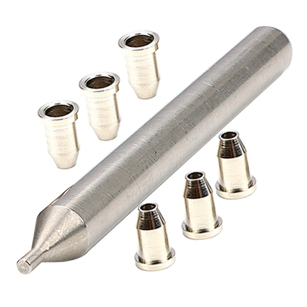 

1Set Metal Guitar String Caps Mounting Ferrules for Electric Guitar Repair Replacement Accessory Tool Set Metal String Caps