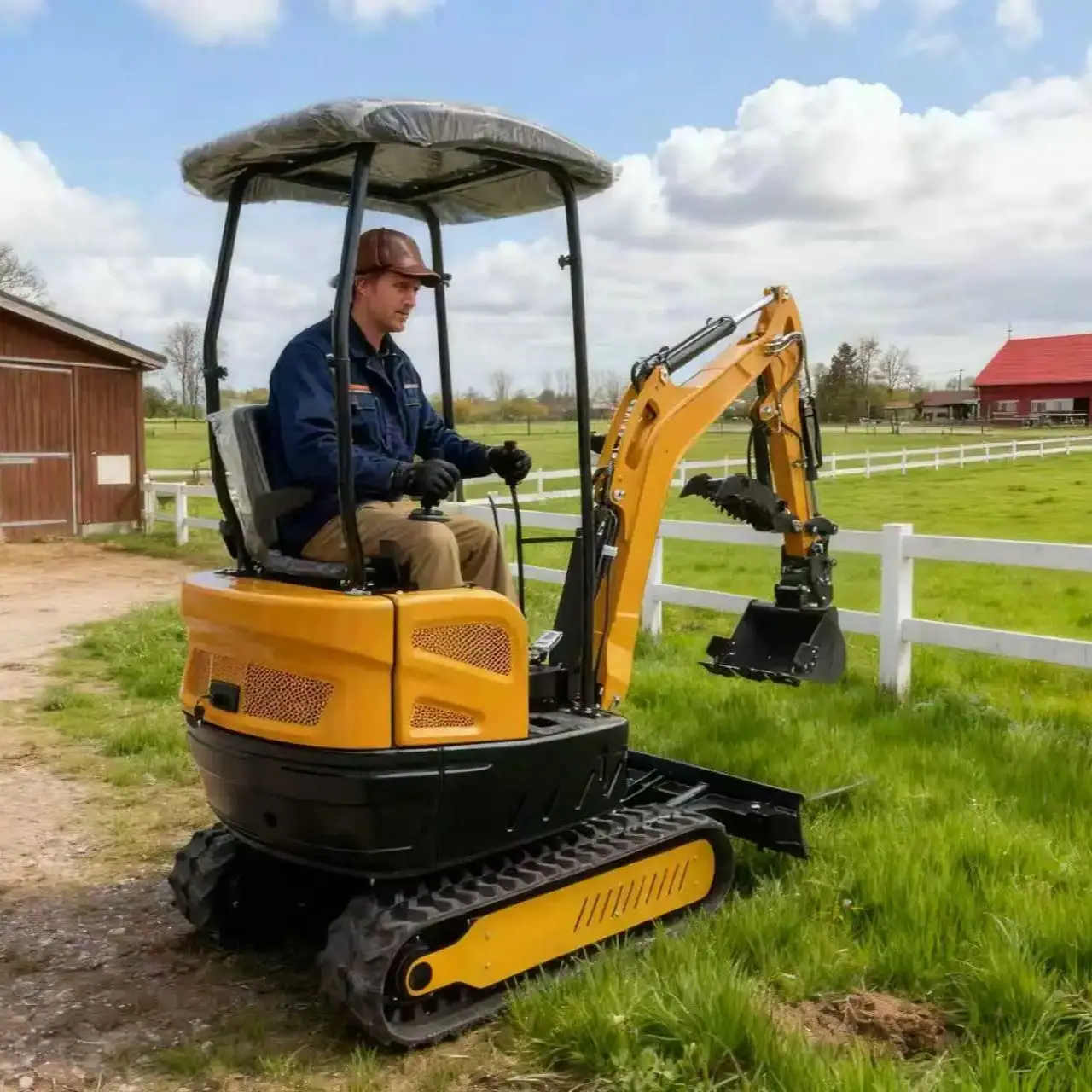 

Hot selling mini 1.8-ton excavator CE EPA mini excavator 1 ton 2 tons 6 tons mini crawler excavator