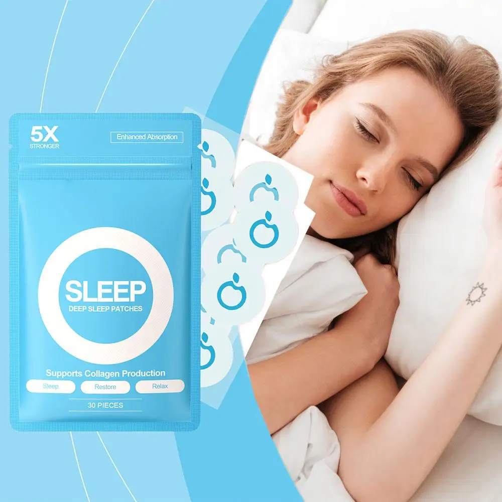 

New 30pcs Insomnia Treatment Relieve Anxiety Decompression Soothing Relax Headache Patch Help Sleeping Plaster Neurasthenia G3X2