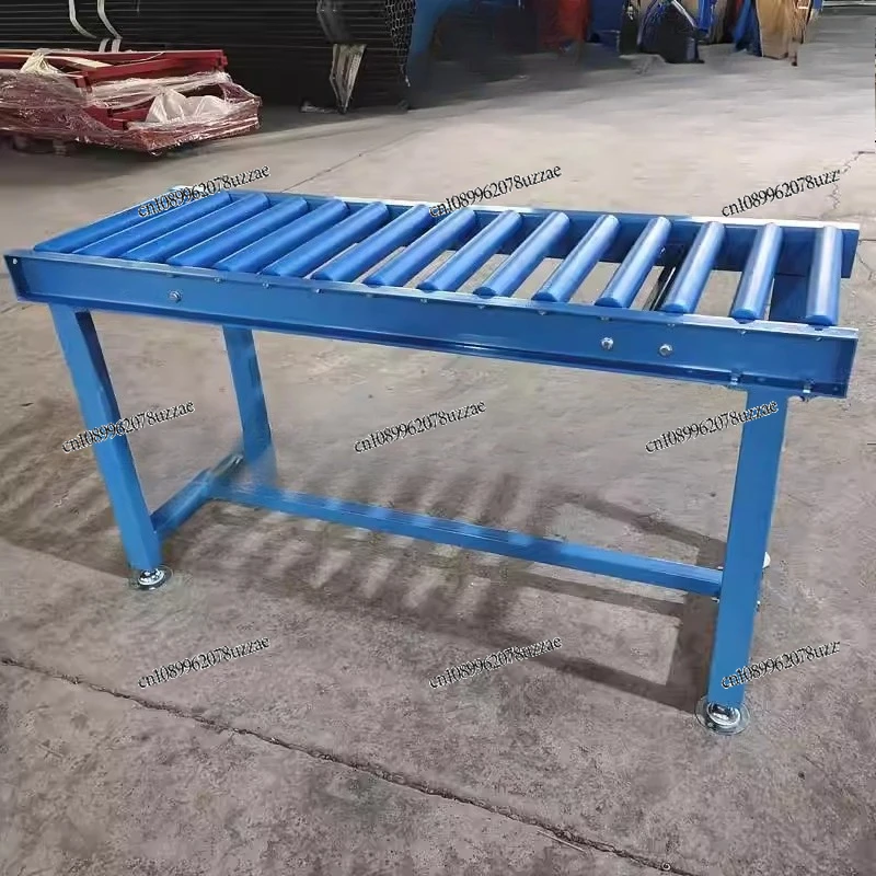 Plastic Drum Line Blue PP Drum Logistics Conveyor Line Warehouse Heavy Goods Workshop Combined Assembly Line
