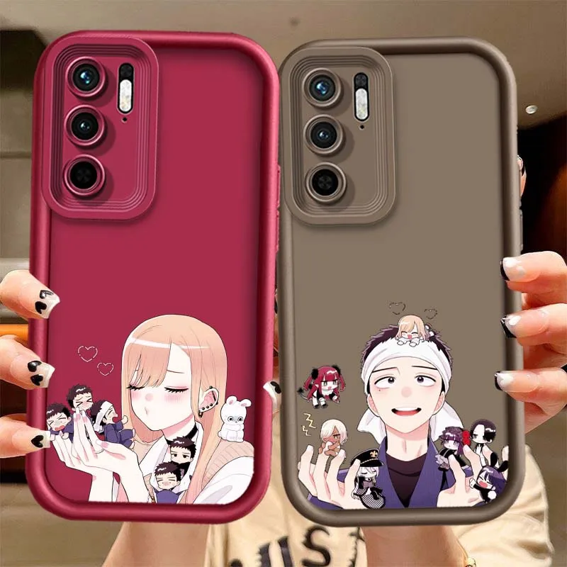 Чехол для телефона Marín Kitagawa Girl Gift для Redmi Note 11 10 9 8 7 11S 11E 10T 10S 9S 11T Pro Plus 5G Eye Ladder