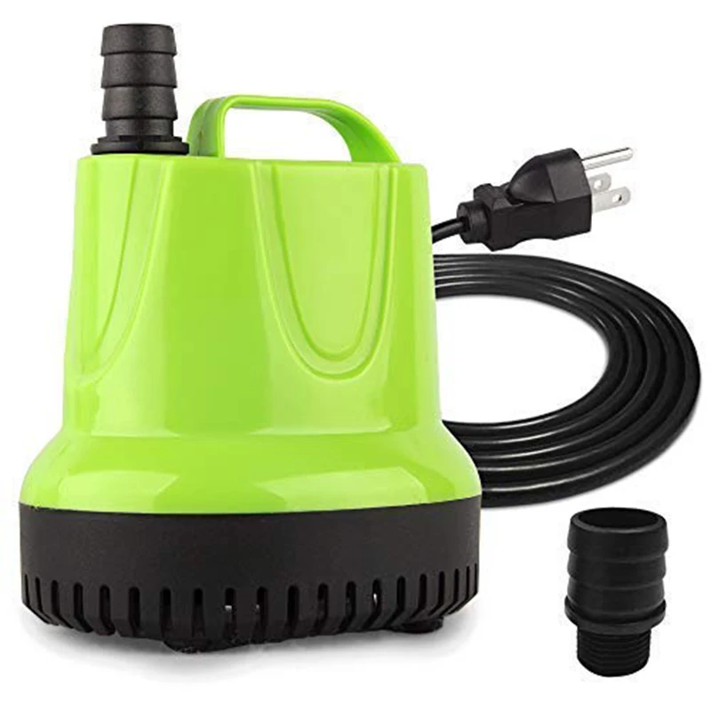 

Small Submersible Water Pump For Pond, Aquarium, Hydroponics, Fish Tank Fountain With Power Cord Eu