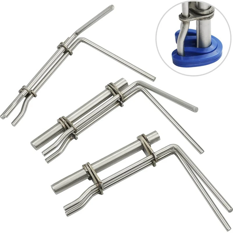 6 PCS Hydraulic U-Cup Seal Twistor Installation Tool Kit Applicable To Internal Flexible Seal Installation