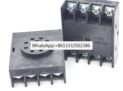 10PCS P3G-08E  New & Original Time Socket