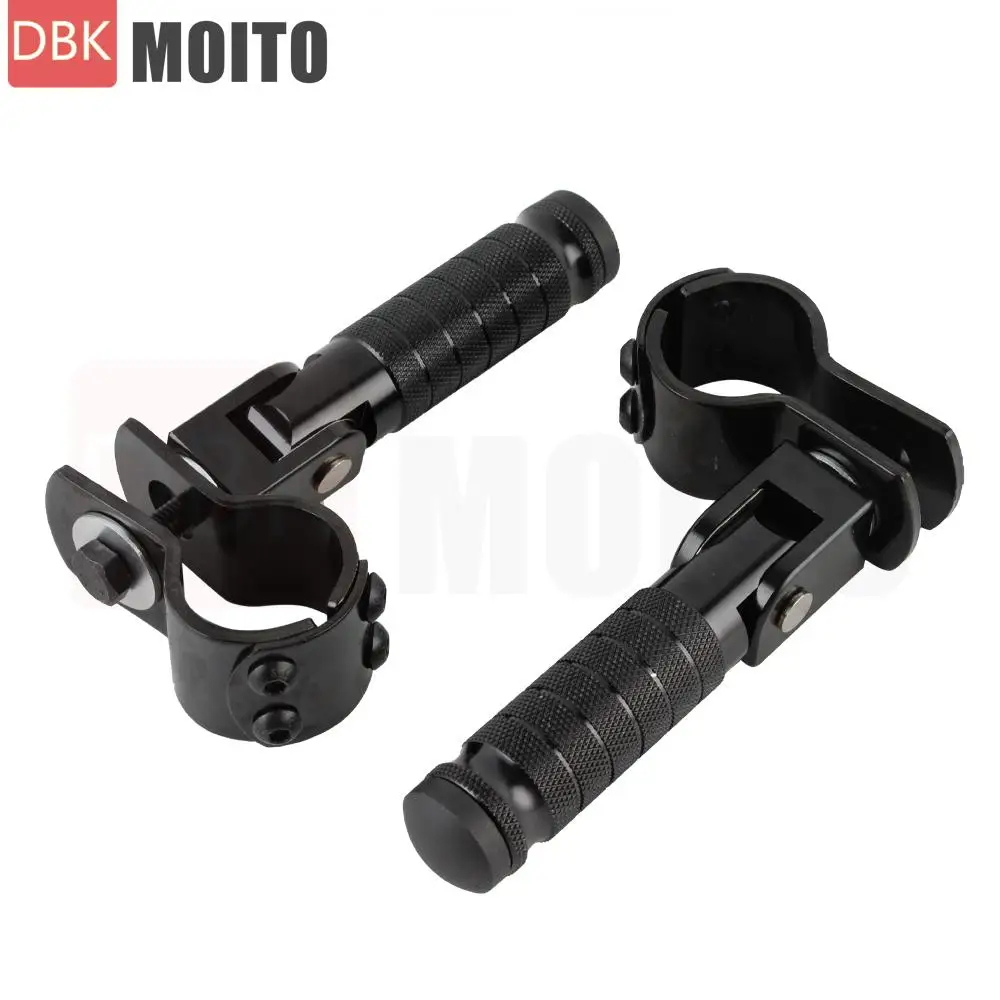 8mm Motorcycle Part Universal Pedals Folded Footrest Footpeg ATV Scooter For Varadero XL1000 NC750X NC750S CMX500 CB500X