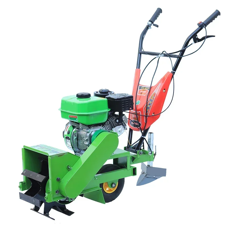 Handheld Rotary Agricultural Equipment Garden Orchard Weeding Cultivator for Loosening Soil and Creating Trenches