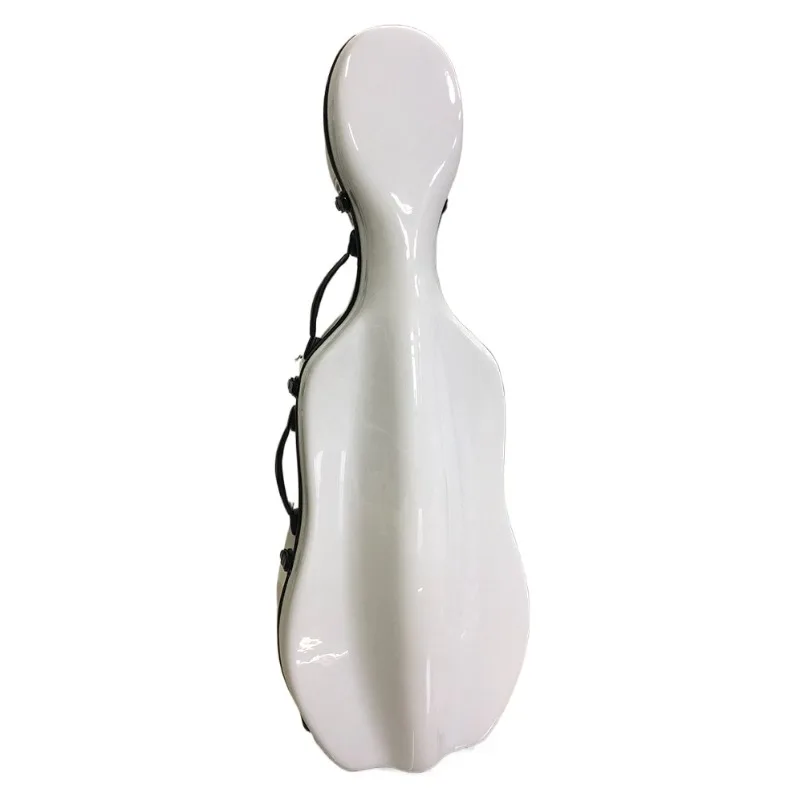 Fiberglass Cello Storage Box Waterproof Shockproof Anti-fall Portable Movable Hard Cello Case Musical Instrument Accessories