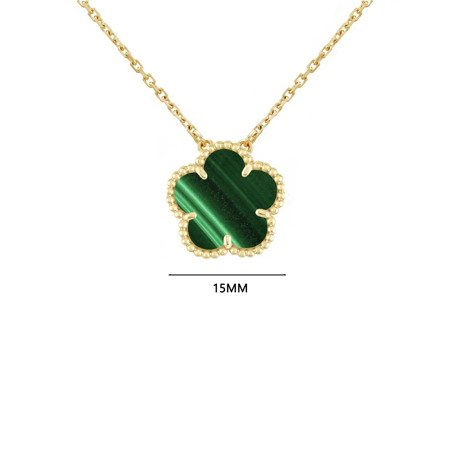 Classic luxury clover multiflower pendant necklace, unique fashion style jewelry, women\'s birthday gift