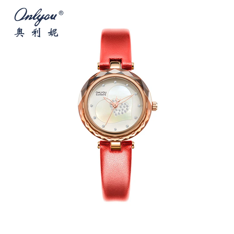 

ONLYOU New Luxury Women's Watch with A Genuine Leather Strap,stylish and Elegant,30-meter Water Resistant,comes with A Watch Box
