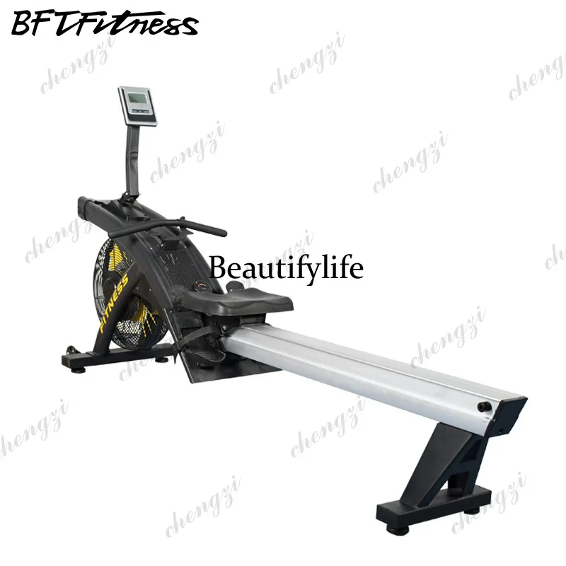 Commercial Wind Resistance Rowing Machine Foldable Rowing Machine Slimming Fitness Equipment