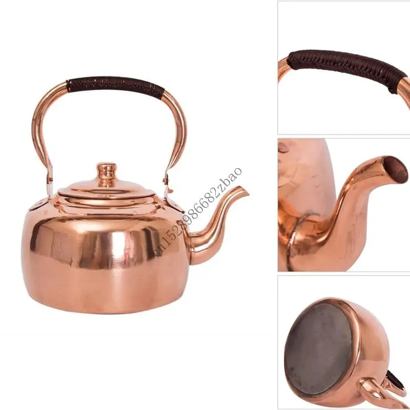 

H7EA COPPERS TEAS POT 3LETER для кемпинговой газовой плиты Индукция
