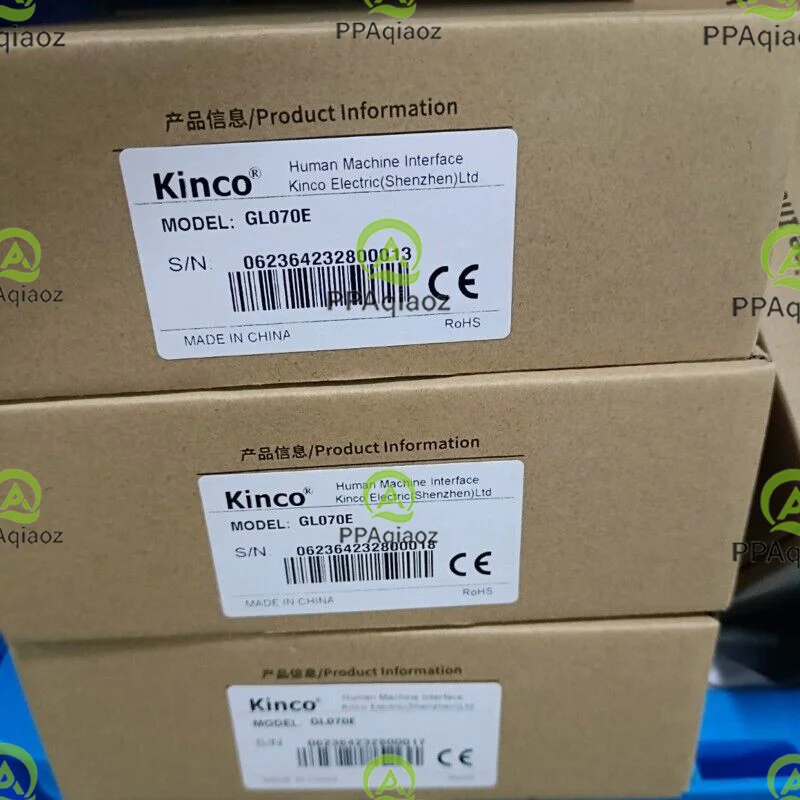 1Pcs Kinco GL070E HMI Touch Screen Panel Ethernet Human Machine RS232 RS422/