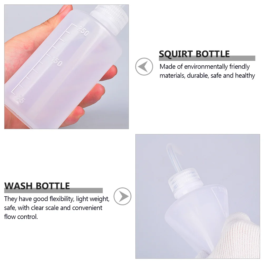 Wash Bottle Watering Tool Long Tip Tattoo Squeeze Bottles Plastic Safety Alcohol Gardening