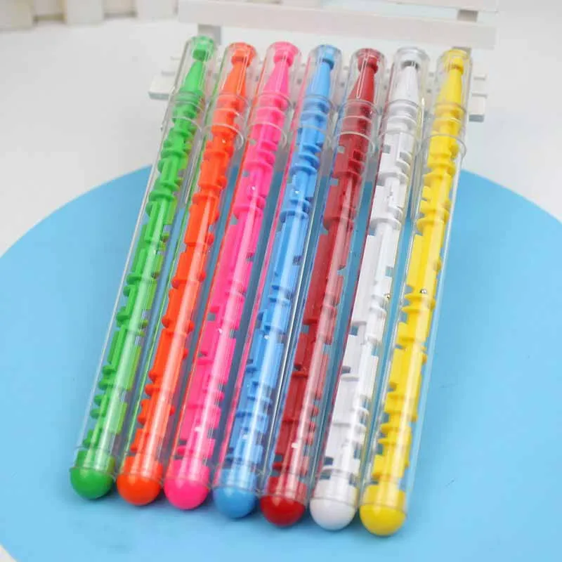 5Pcs Creative Maze Ballpoint Pen Novelty Fun Puzzle Pen Maze Walking Ballpoint Pen Toy Stationery For Elementary School Students