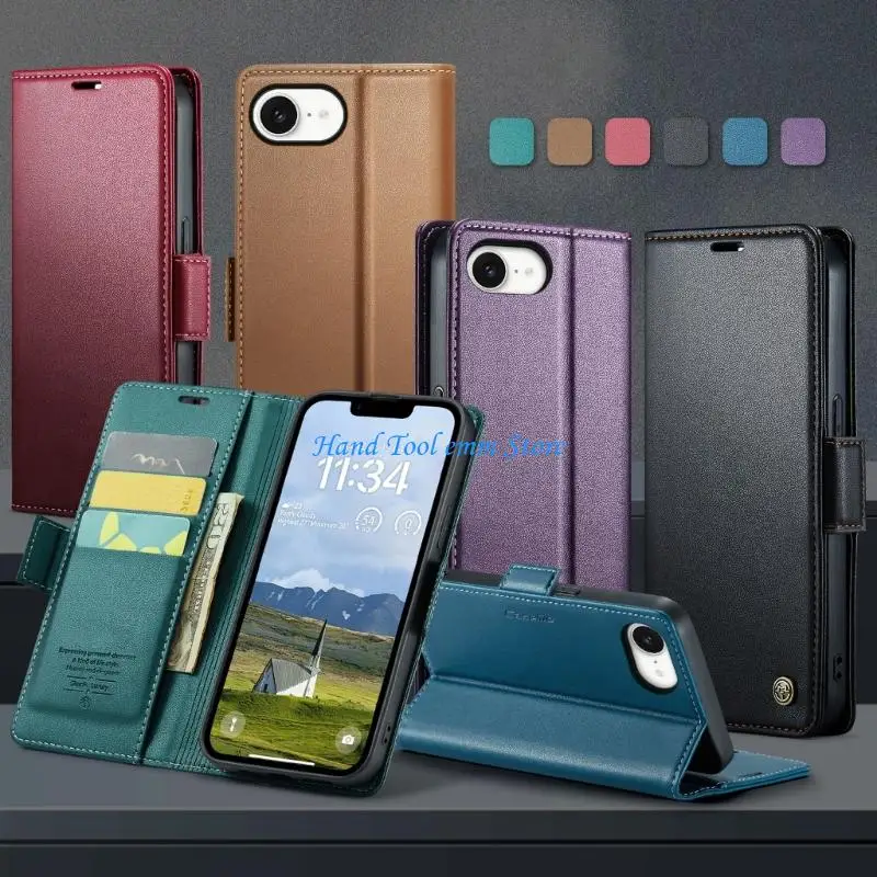 

H37F Cover Case with Multiple Card Slot Multifunction Wallet Case For Phone 17E