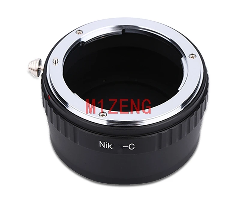 Anillo adaptador de NIK-C para nikon af/AI/ais/d/f montura lente a montaje c 16mm CCTV película cine cámara CINE