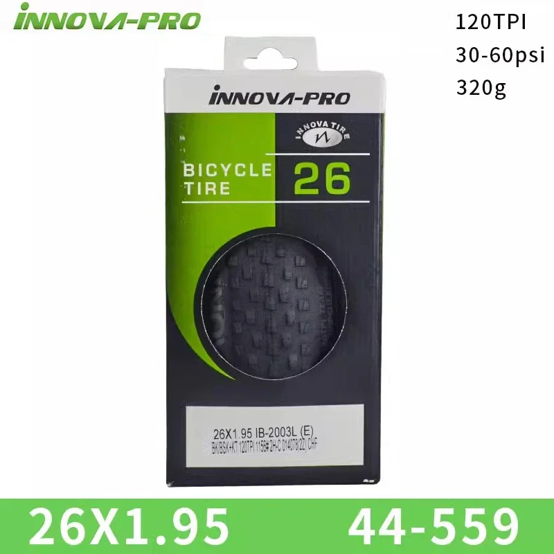 INNOVA 26x1.95 27.5x1.95 29x1.95 Bike Tire 120TPI MTB Road Bike Tire Ultralight 30-60PSI Brown Edge Cycling Parts 2003L