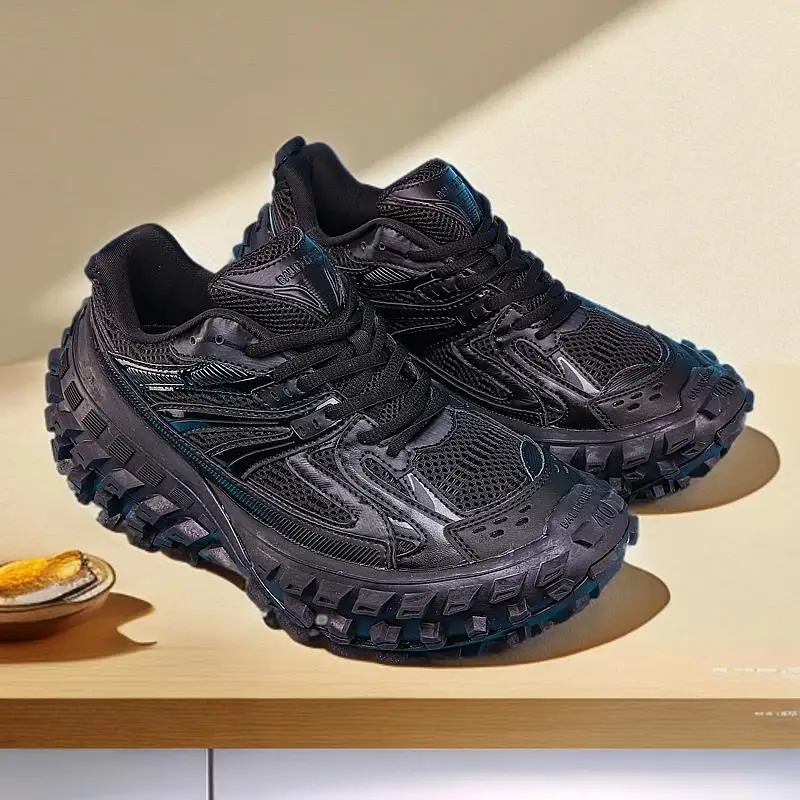 

Summer New Fashion Breathable Men's Shoes Fashion Cushioned Running and Sports Trendy Shoes