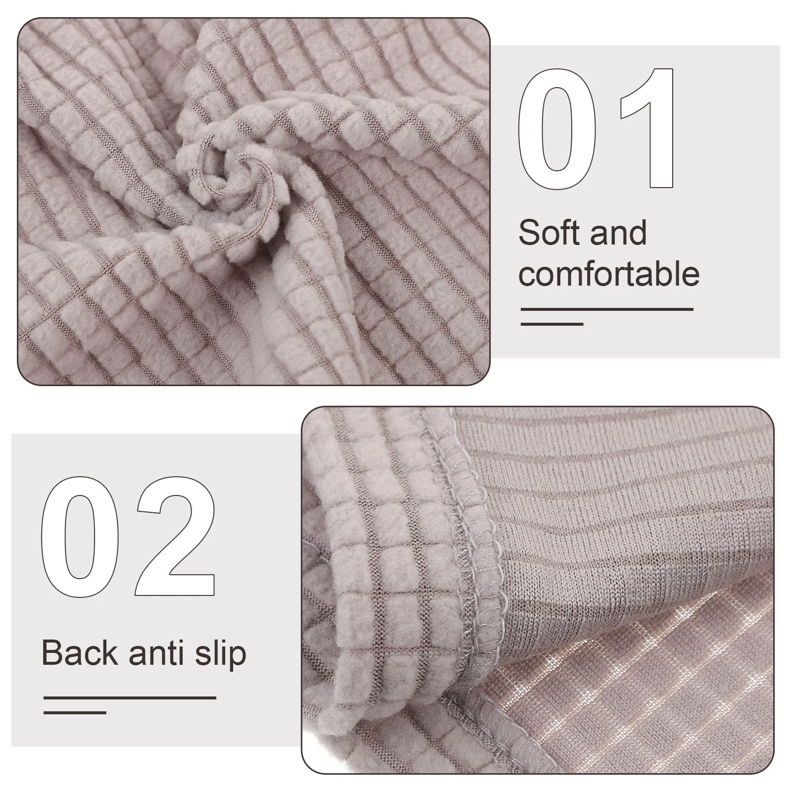 1 paar universele bankarmsteunhoezen flexibel elastisch ontwerp voor armbescherming vlekbestendig wasbaar woonkamer woondecoratie