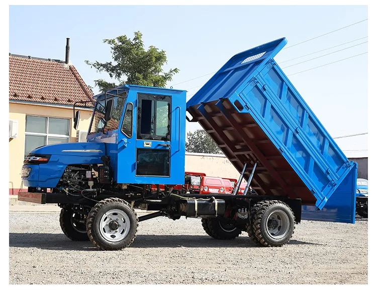 2025 Veicolo agricolo cinese economico Trattore per camion agricolo Piccolo mini camion con cassone ribaltabile da carico diesel per fattoria