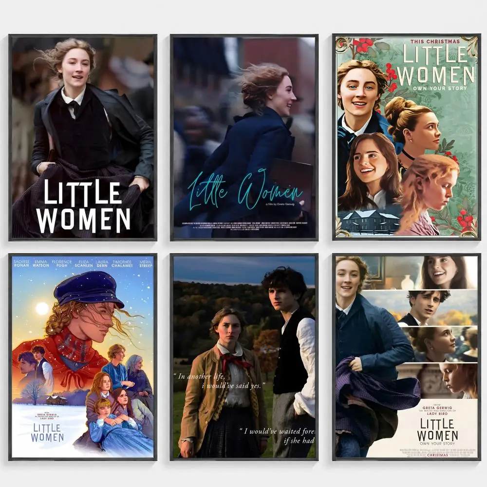 Movie L-Little W-Women Poster HD art, waterproof, sticky wall, home decoration (living room, bedroom, bar), aesthetic