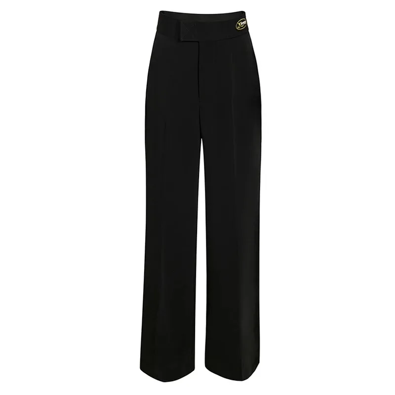 ที่กําหนดเองกางเกงเต้นรําละตินผู้ชายโมเดิร์นเต้นรํามาตรฐานแห่งชาติการแข่งขันสังคมกางเกงขากว้าง