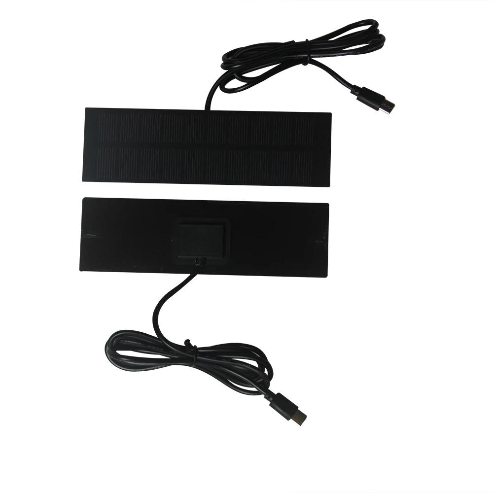 2W 5V Solar Panel  Solar charger For Mobile Power Flashlight Toy Light Curtain 3.7V-5V Battery Charger Type-C output