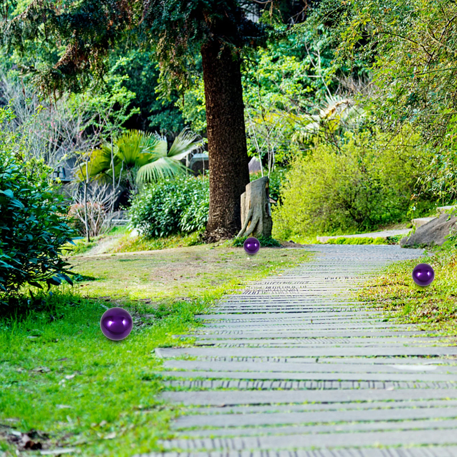 

Shiny Mirror Surface Reflective Gazing Ball Stainless Steel Decorative Garden Sphere Outdoor Patio Decoration Polished Smooth