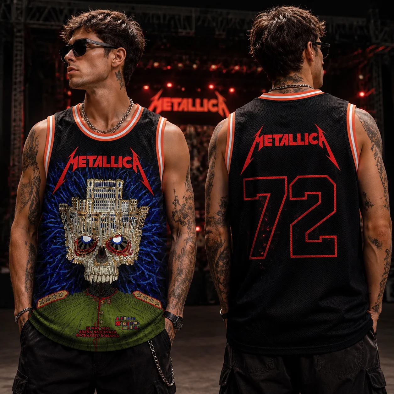Summer Clothing Kids - Metallica M72 Avrupa Turu 2026 İsviçre