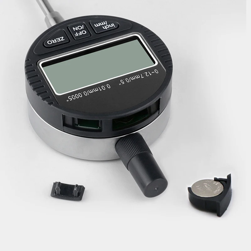 Micrometro elettronico da 0.001mm/0.01mm micrometro digitale da 0.00005 "portata metrica/pollici 0-12.7mm/0.5" indicatore del quadrante
