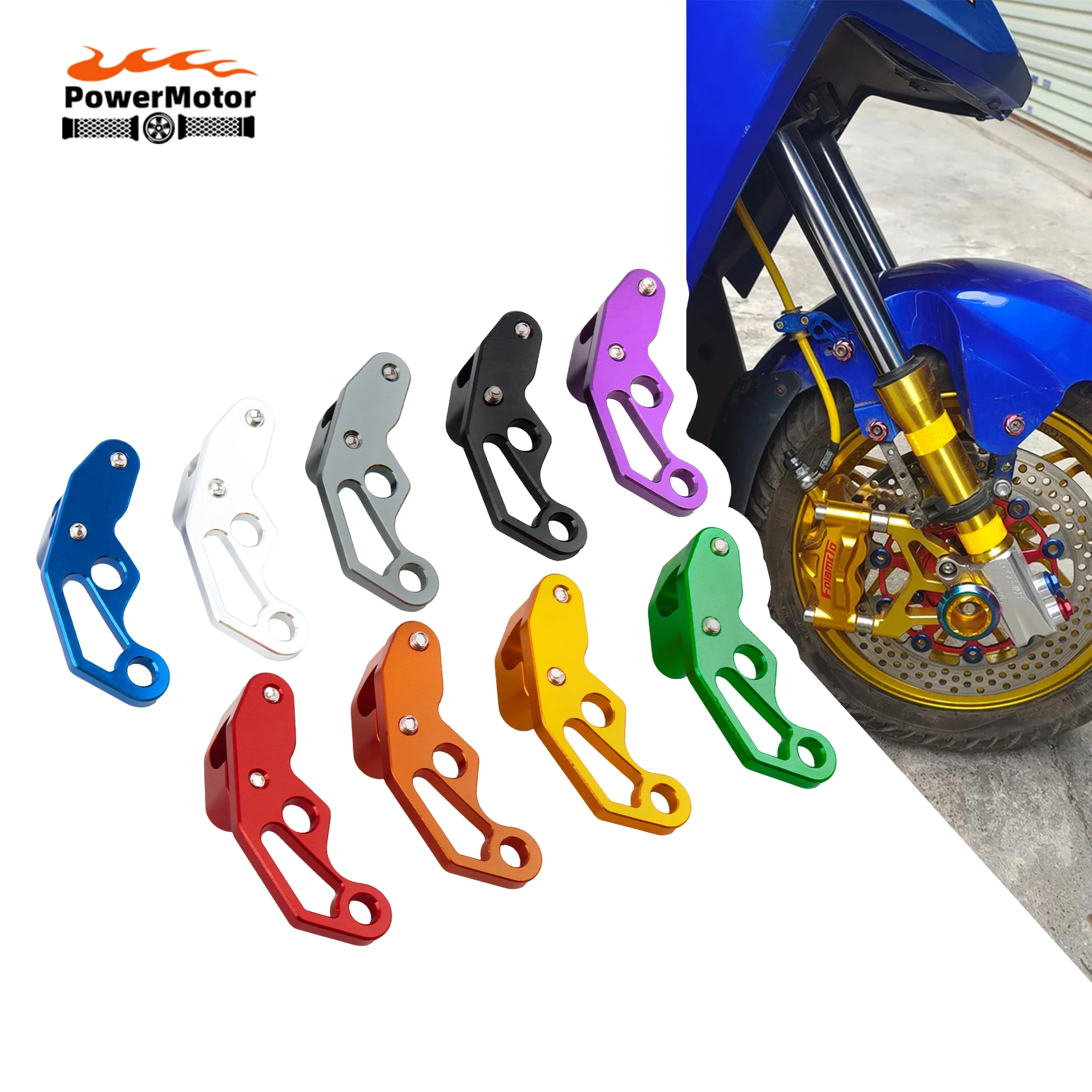 

Universal Motocross Brake Hose Clip Motorcycle Oil Pipeline Brake Line Clamp Protector Oil Hose Clip Accessorie