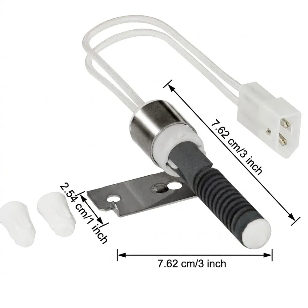 1pc Round Dryer Igniter WE4X739 High Durability Metal Heating Coil For GE Gas Dryer Repair Accessory
