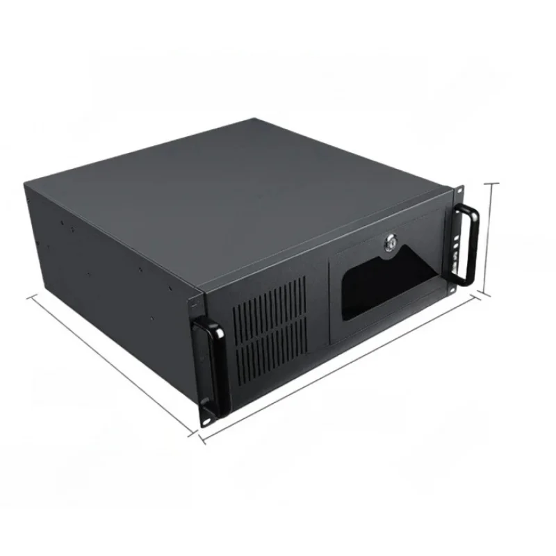 4U Industrial Control Chassis 610 Rack-Mount Server 19-Inch-Slot ATX Power Supply Compatible