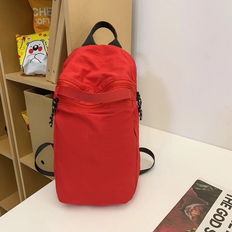 

Nylon Zipper Backpacks Casual 2024 High Quality Versatile Interior Compartment Bags for Women Youth Bolsas Para Mujeres