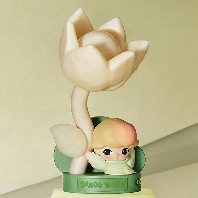 POP MART Dimoo Moments In Bloom Series Motion-Sensing Night Light Mystery Box Genuine Blind Box Guess Toys Bag Ornament Figurine - view 2