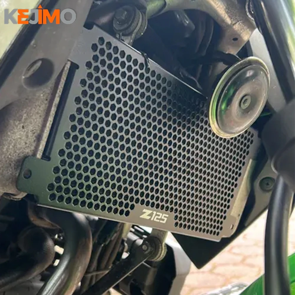 

Motorcycle 2024 2025 Radiator Grille Guard Cover Protector FOR Kawasaki Ninja 125 Z125 Performance z125 2019 2020 2021 2022 2023