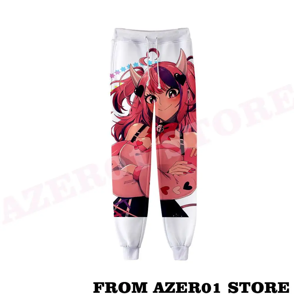 

VTuber Ironmouse Merch 3D Men/Women Neutral Threaded Bunched Trousers Kawaii Threaded Bunched Leg Pants HOLOLIVE