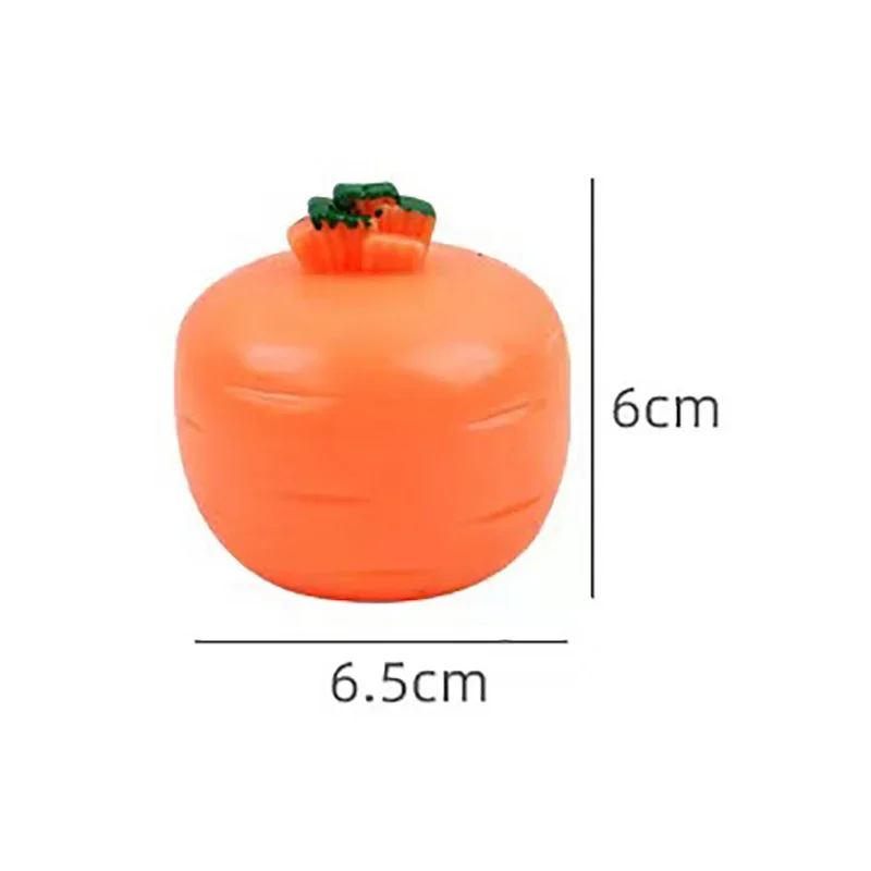 새로운 어린이 귀여운 작은 흰색 토끼 장난감 스퀴즈 컵 압력 해소 무채 토끼 컵 새로운 창의적인 장난 핀칭 음악 토끼 장난감