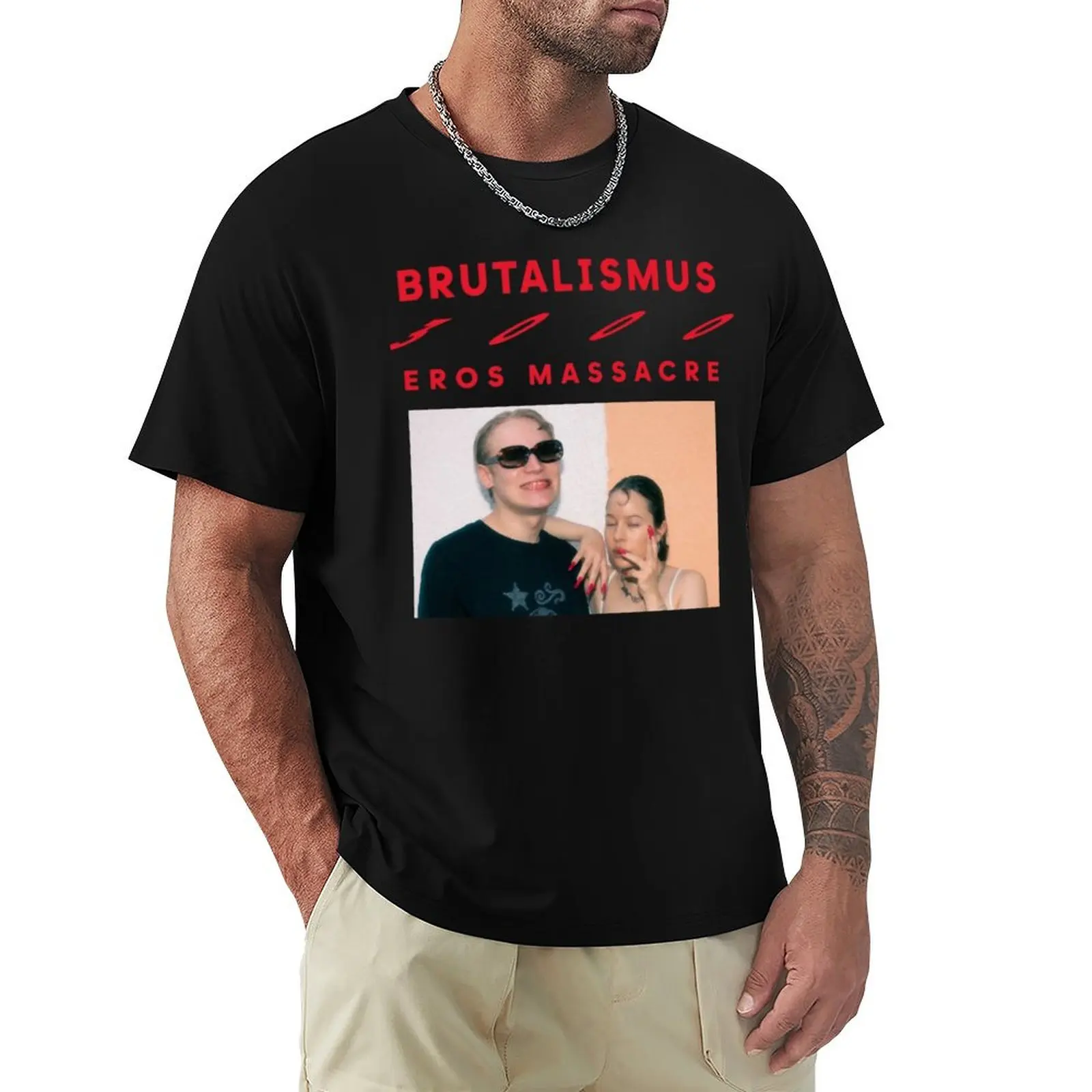 Brutalismus 3000 T-Shirt Plus Size Lightweight Top