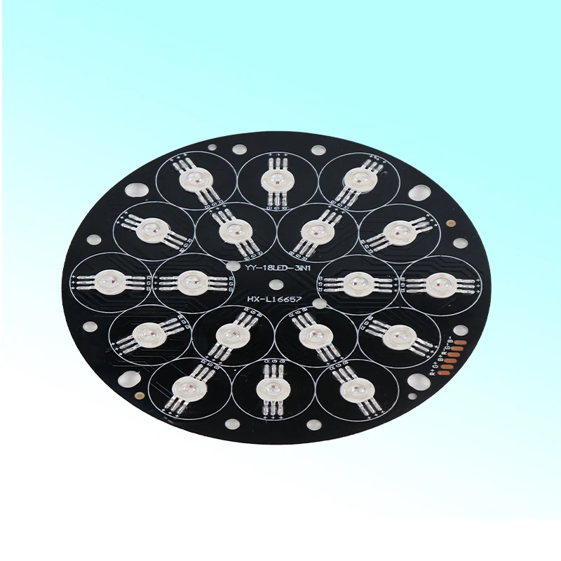 Stage Light Repair Parts 18x3w RGB 3in1 /RGB Mini Moving Head Light LED Board Stage Light Parts