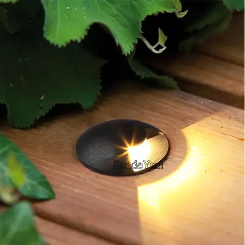 5W 3W Waterproof LED Underground Light Outdoor Ground Garden Path Floor Buried Yard Spot Landscape IP67 DC12V AC220V 110V