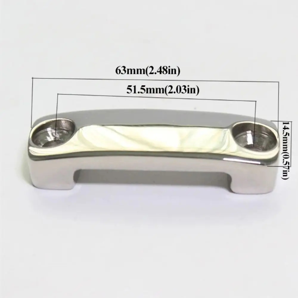 316 Stainless Steel Stainless Steel Deck Fitting Good Strength Durability Fender Lock High Quality Material Easy To Install